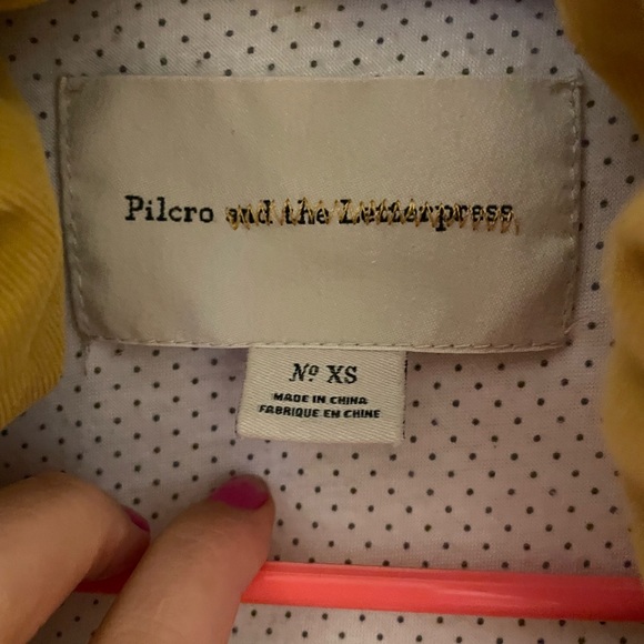 Anthropologie yellow vest - Picture 3 of 4